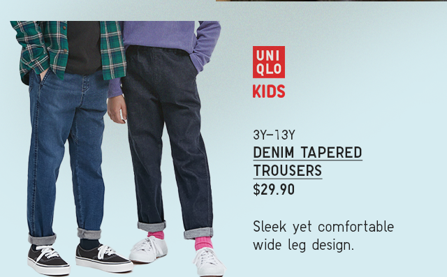 PDP 9 - KIDS DENIM TAPERED TROUSERS