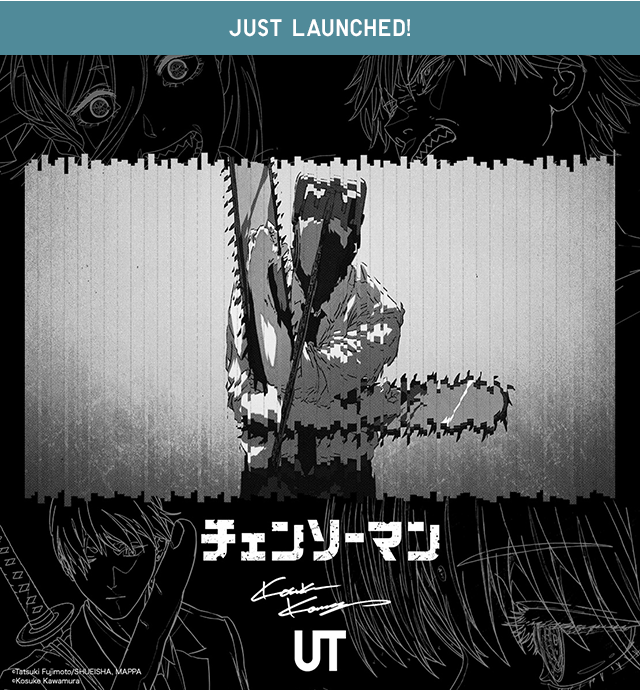 HERO - CHAINSAW MAN X KAWAMURA. JUST LAUNCHED.