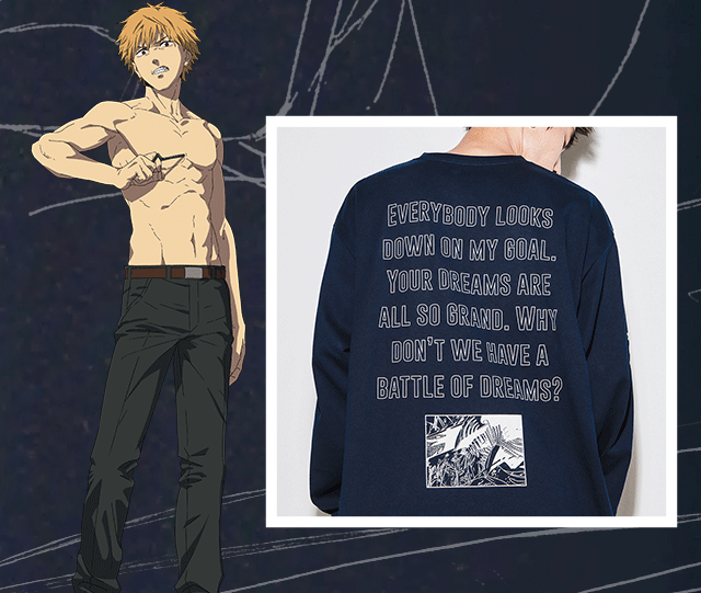 PDP 3 - CHAINSAW MAN X KAWAMURA GRAPHIC T-SHIRT
