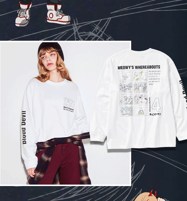 PDP 4 - CHAINSAW MAN X KAWAMURA GRAPHIC T-SHIRT