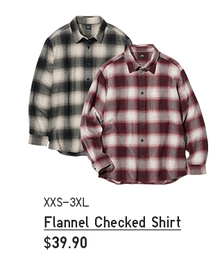 PDP 1 - MEN FLANNEL CHECKED SHIRT