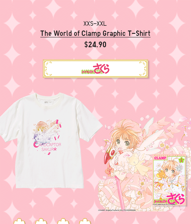 PDP 1 - THE WORLD OF CLAMP GRAPHIC T-SHIRT