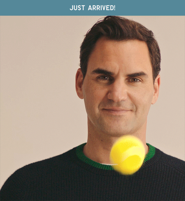 HERO - ROGER FEDERER BY JW ANDERSON JUST ARRIVED!