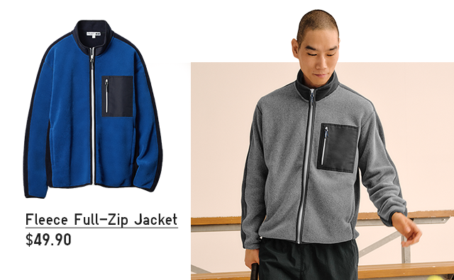 PDP 7 - FLEECE FULL-ZIP JACKET