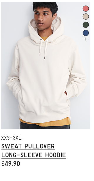 PDP 2 - MEN SWEAT PULLOVER LONG SLEEVE HOODIE
