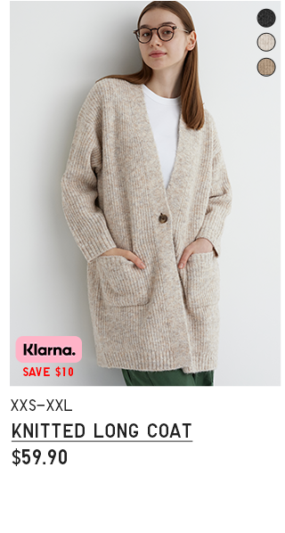 PDP 9 - WOMEN KNITTED LONG COAT
