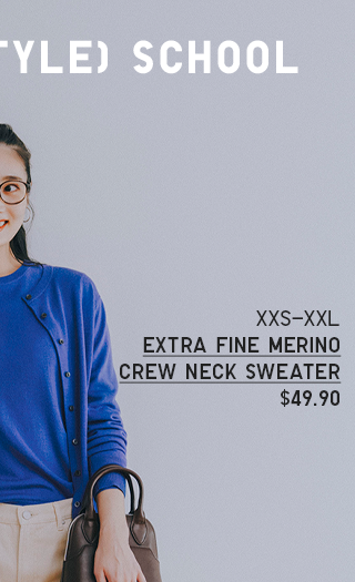 HERO 2 - WOMEN EXTRA FINE MERINO CREW NECK SWEATER
                        