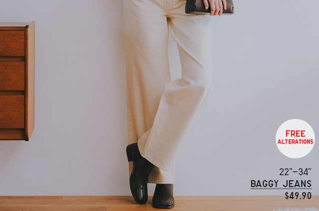 HERO 3 - WOMEN BAGGY JEANS
                        