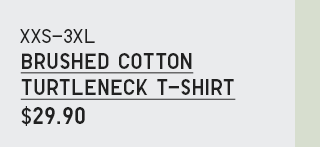 PDP 3 - MEN BRUSHED COTTON TURTLENECK T-SHIRT