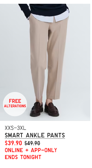 PDP 12 - WOMEN SMART ANKLE PANTS