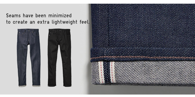 BANNER 2 - SEAMS HAVE BEEN MINIMIZED TO CREATE AN EXTRA LIGHTWEIGHT FEEL.