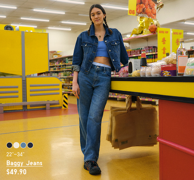 HERO - WOMEN BAGGY JEANS