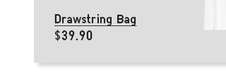 PDP 11 - DRAWSTRING BAG