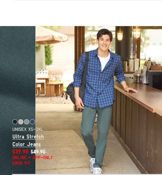 PDP 8 - MEN ULTRA STRETCH COLOR JEANS