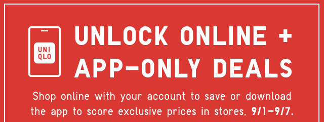 HERO - UNLOCK ONLINE AND APP ONLY DEALS