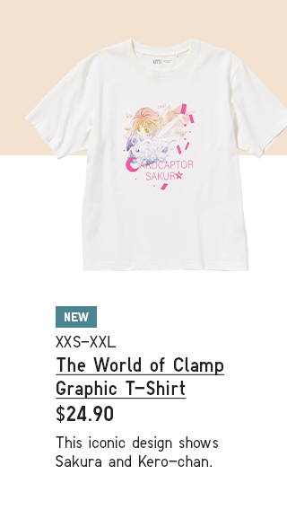 PDP 3 - THE WORLD OF CLAMP GRPAHIC T-SHIRT