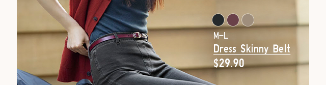 PDP 5 - DRESS SKINNY BELT
