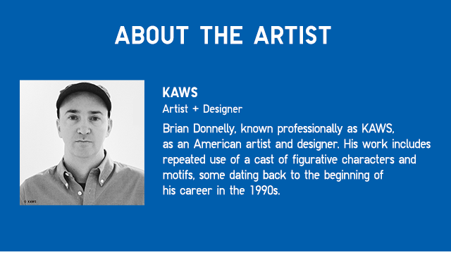 BANNER 2 - ABOUT THE ARTIST KAWS