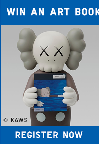 BANNER 6 - WIN AN ART BOOK SIGNED BY KAWS REGISTER NOW