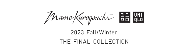 LOGO - MAME KURIGOUCHI 2023 FALL/WINTER THE FINAL COLLECTION
