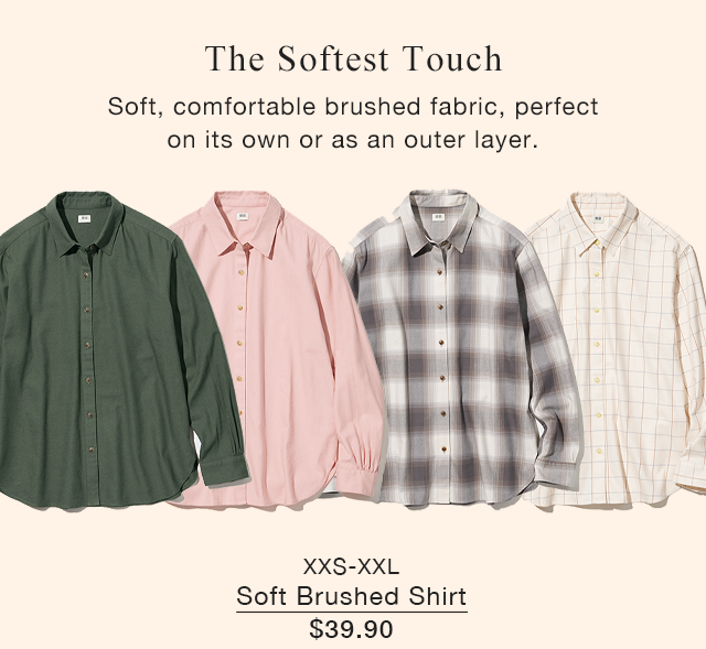 PDP 3 - WOMEN SOFT BRUSHED SHIRT