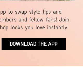 STYLEHINT CTA 2 - DOWNLOAD THE APP