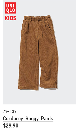 PDP9 - KIDS CORDUROY BAGGY PANTS
