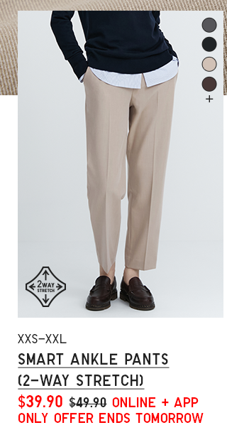 PDP5 - WOMEN SMART ANKLE PANTS (2 WAY STRETCH)
