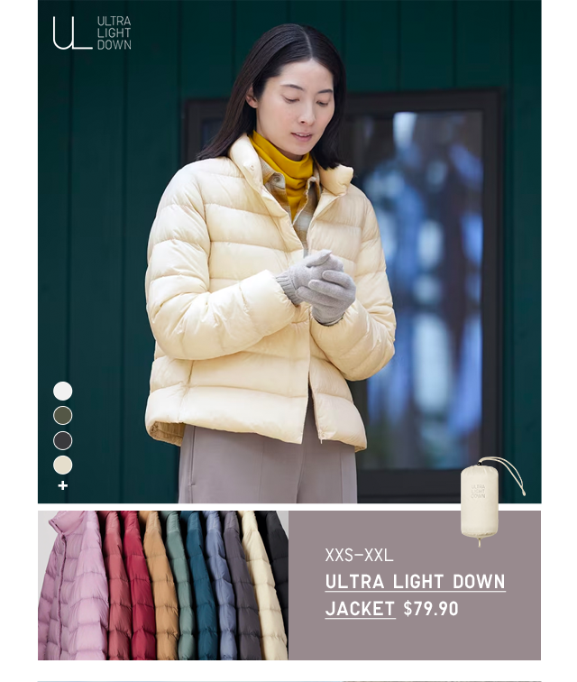 PDP1 - WOMEN ULTRA LIGHT DOWN JACKET