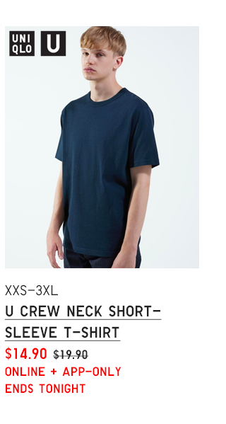 PDP8 - MEN U CREW NECK SHORT-SLEEVE T-SHIRT