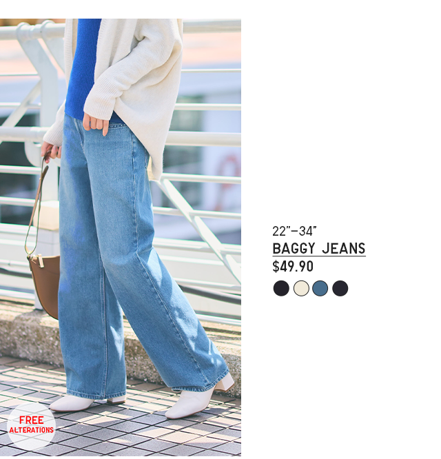 PDP6 - WOMEN BAGGY JEANS
