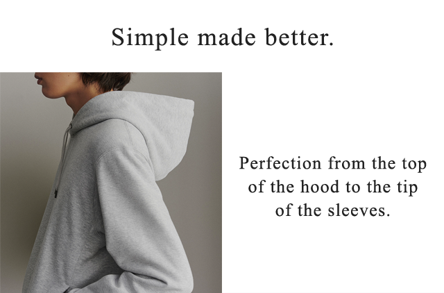 BANNER 1 - PERFECTION FROM THE TOP OF THE HOOD TO THE TIP OF THE SLEEVES.