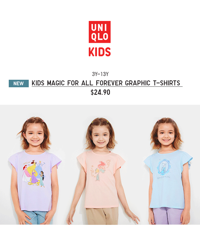 PDP 5 - KIDS MAGIC FOR ALL FOREVER GRPAHIC T-SHIRTS