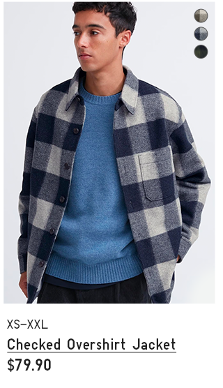 PDP 8 - MEN CHECKED OVERSHIRT JACKET