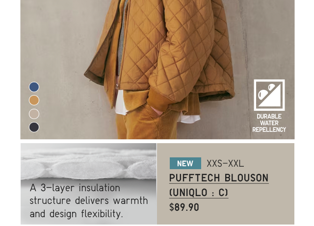 PDP4 - WOMEN PUFFTECH BLOUSON (UNIQLO : C)