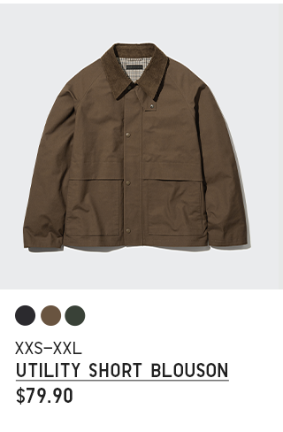 PDP 3 - MEN UTILITY SHORT BLOUSON