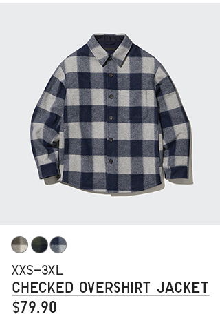 PDP 4 - MEN CHECKED OVERSHIRT JACKET