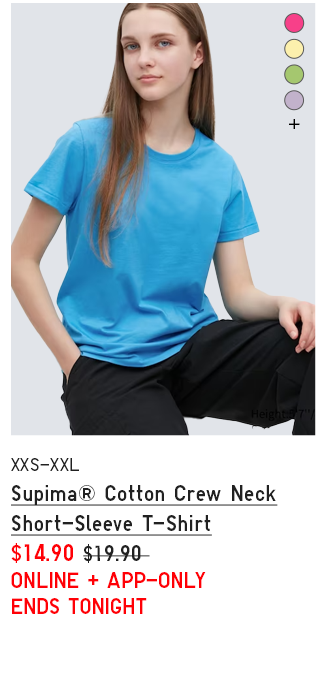 PDP9 - WOMEN SUPIMA CREW NECK T-SHIRT