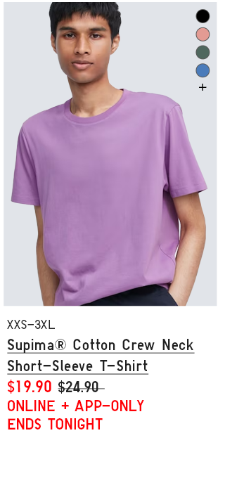 PDP9 - MEN SUPIMA CREW NECK T-SHIRT