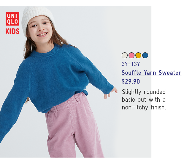 PDP5 - KIDS SOUFFLE YARN SWEATER