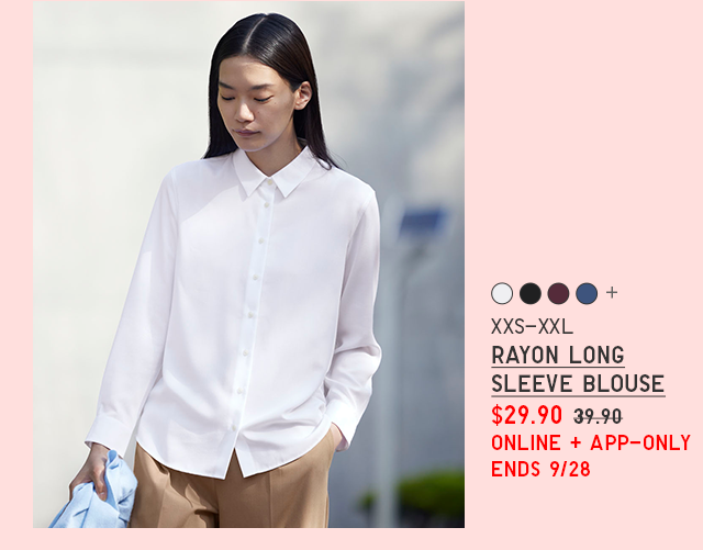 PDP3 - WOMEN RAYON LONG SLEEVE BLOUSE