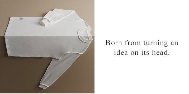 BANNER 3 - BORN FROM TURNING AN IDEA ON ITS HEAD.