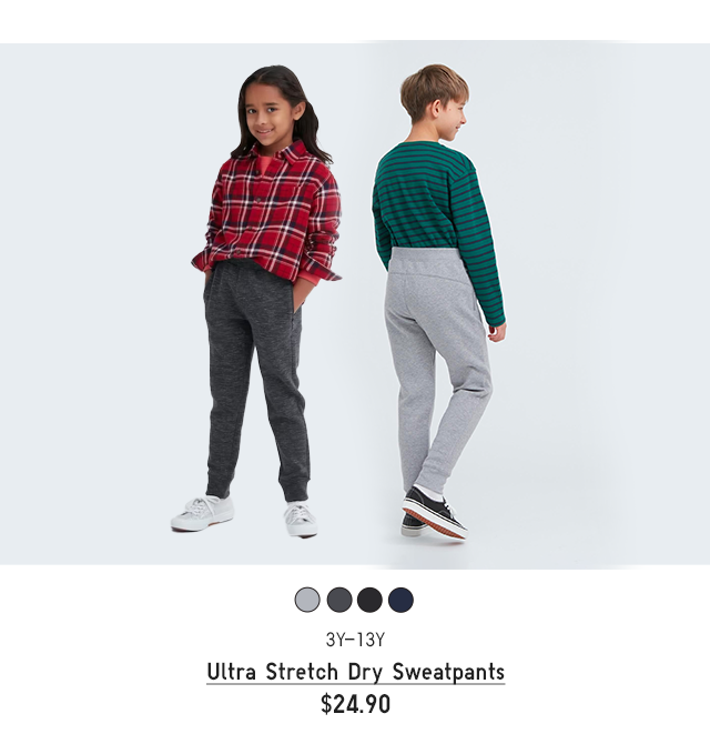 PDP10 - KIDS ULTRA STRETCH DRY SWEATPANTS