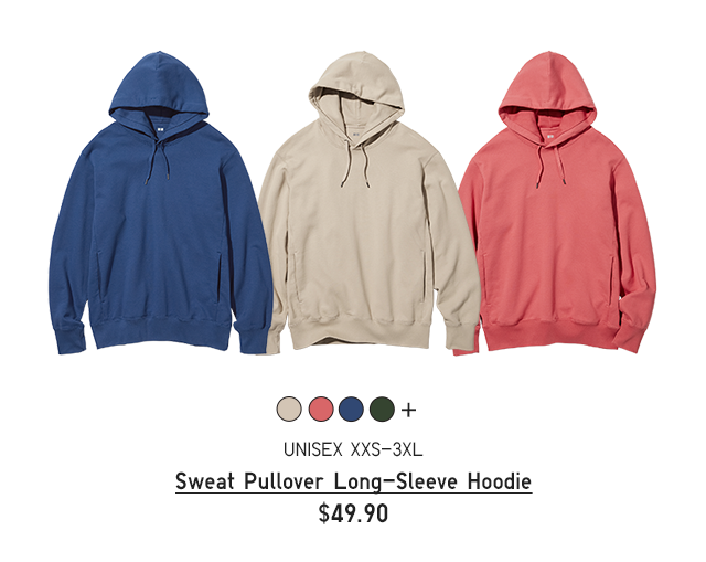 PDP2 - UNISEX SWEAT PULLOVER LONG SLEEVE HOODIE