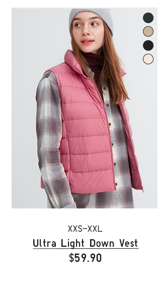 PDP7 - WOMEN ULTRA LIGHT DOWN VEST