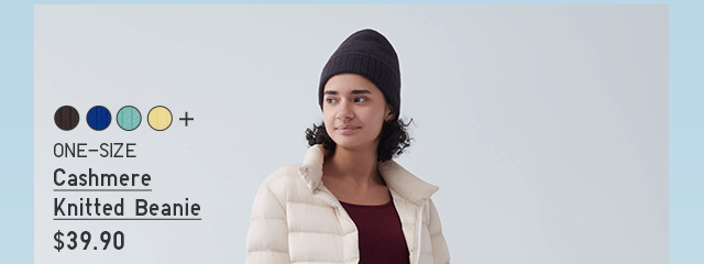 PDP1 - CASHMERE KNITTED BEANIE