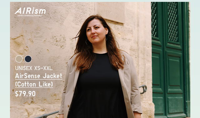 PDP4 - WOMEN AIRSENSE JACKET COTTON LINE