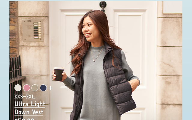PDP6 - WOMEN ULTRA LIGHT DOWN VEST