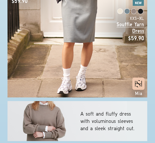 PDP7 - WOMEN SOUFFLE YARN DRESS