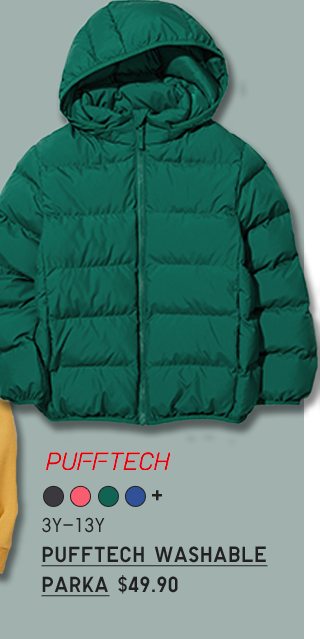 PDP 10 - KIDS PUFFTECH WASHABLE PARKA